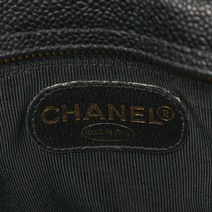 Chanel Caviar CC Shoulder Bag Black 5 of 12