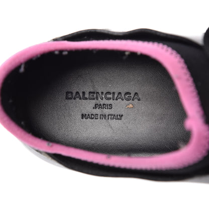 Balenciaga Calfskin Womens Race Runner Sneakers 36 Black Hardware Pink 7 of 8