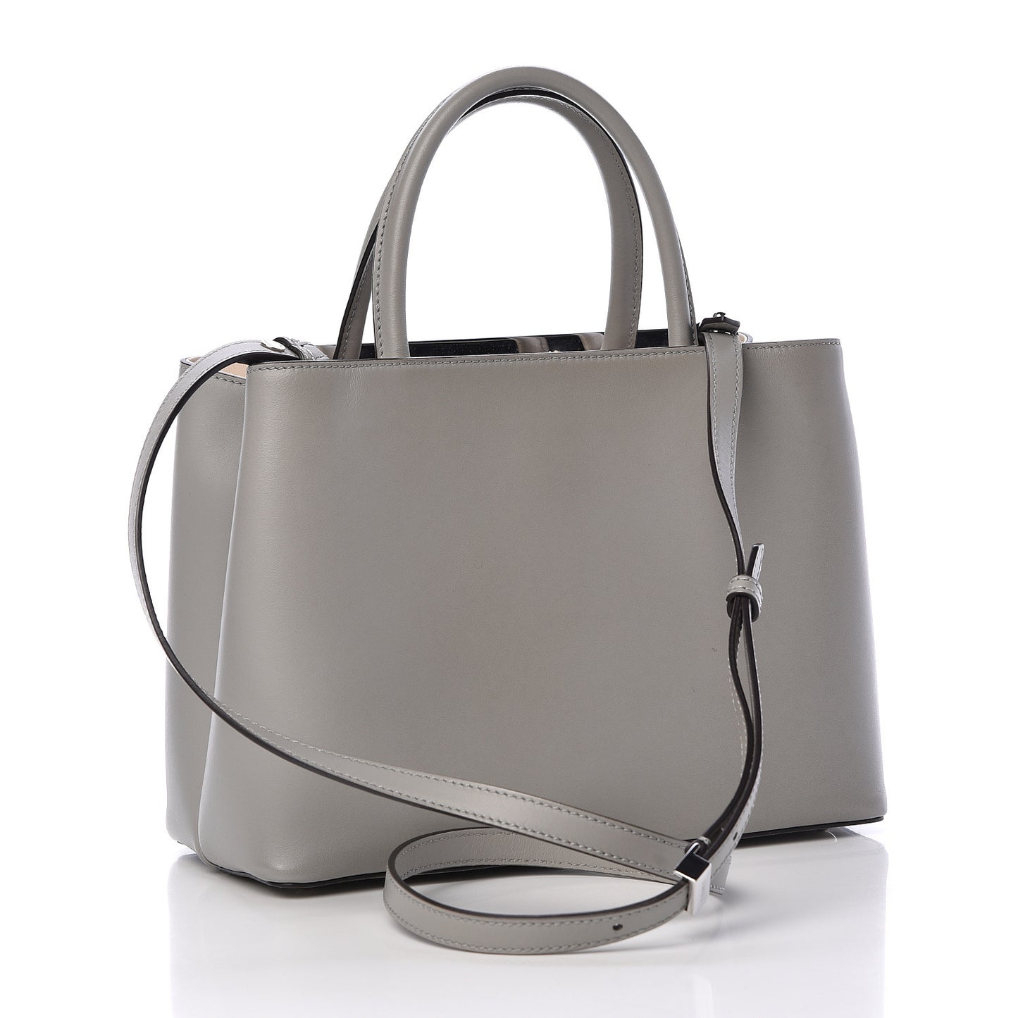 Vitello Cenury Petite 2Jours Tote Ghiaccio Camelia