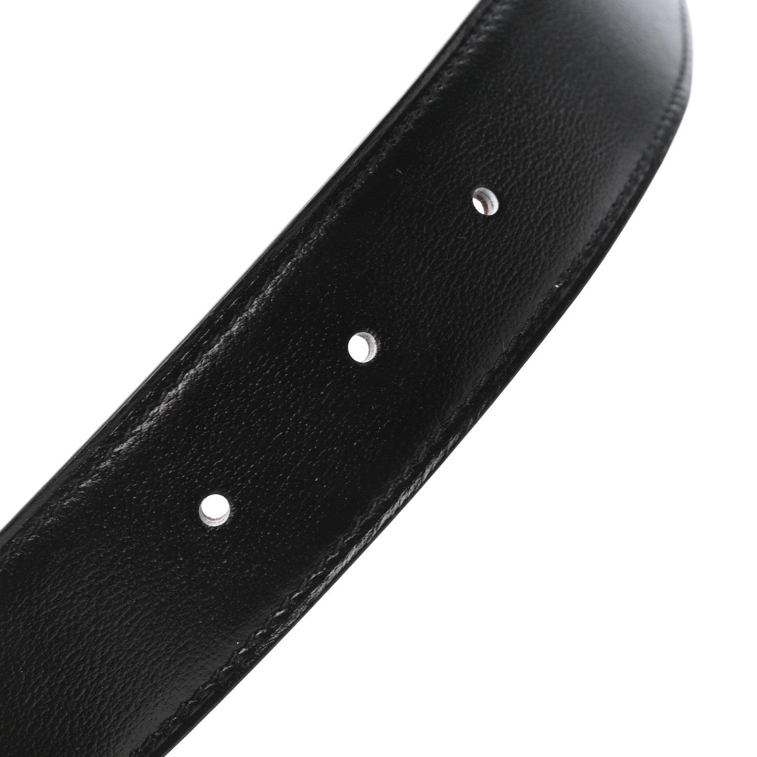 Hermes Box Togo 32mm Belt Strap 95 Black Gold 4 of 6