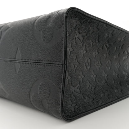 Louis Vuitton Empreinte Monogram Giant Onthego MM Black 10 of 12