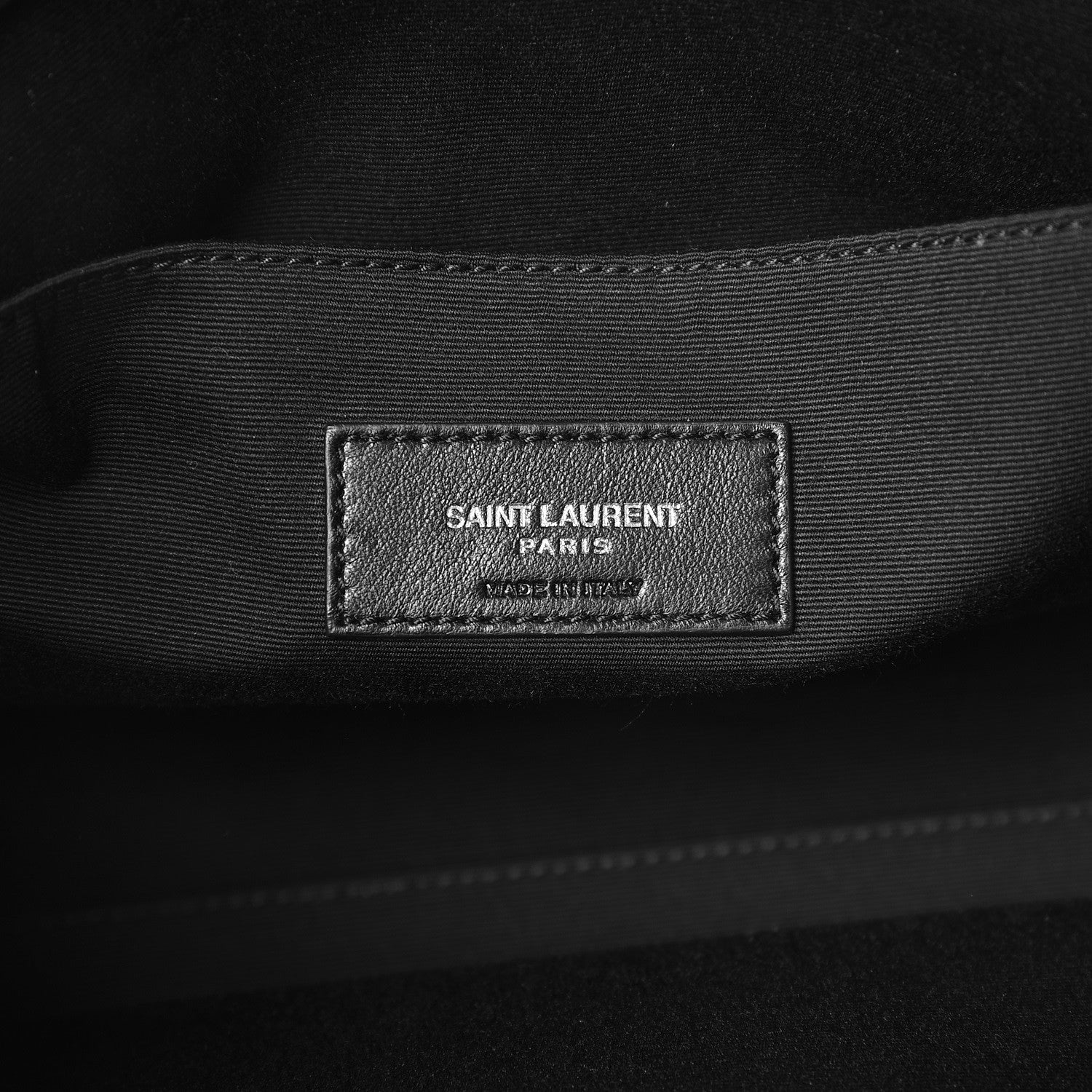 Saint Laurent Calfskin Medium Jane Tote Bag Black 6 of 7