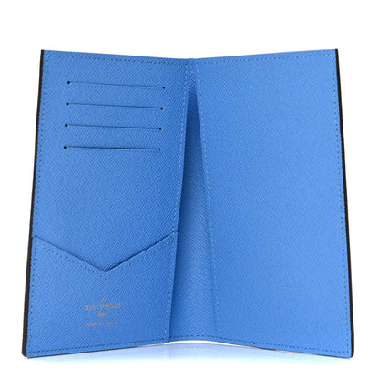 Louis Vuitton Monogram 2021 Christmas Animation China Passport Cover Myosotis Blue 5 of 9