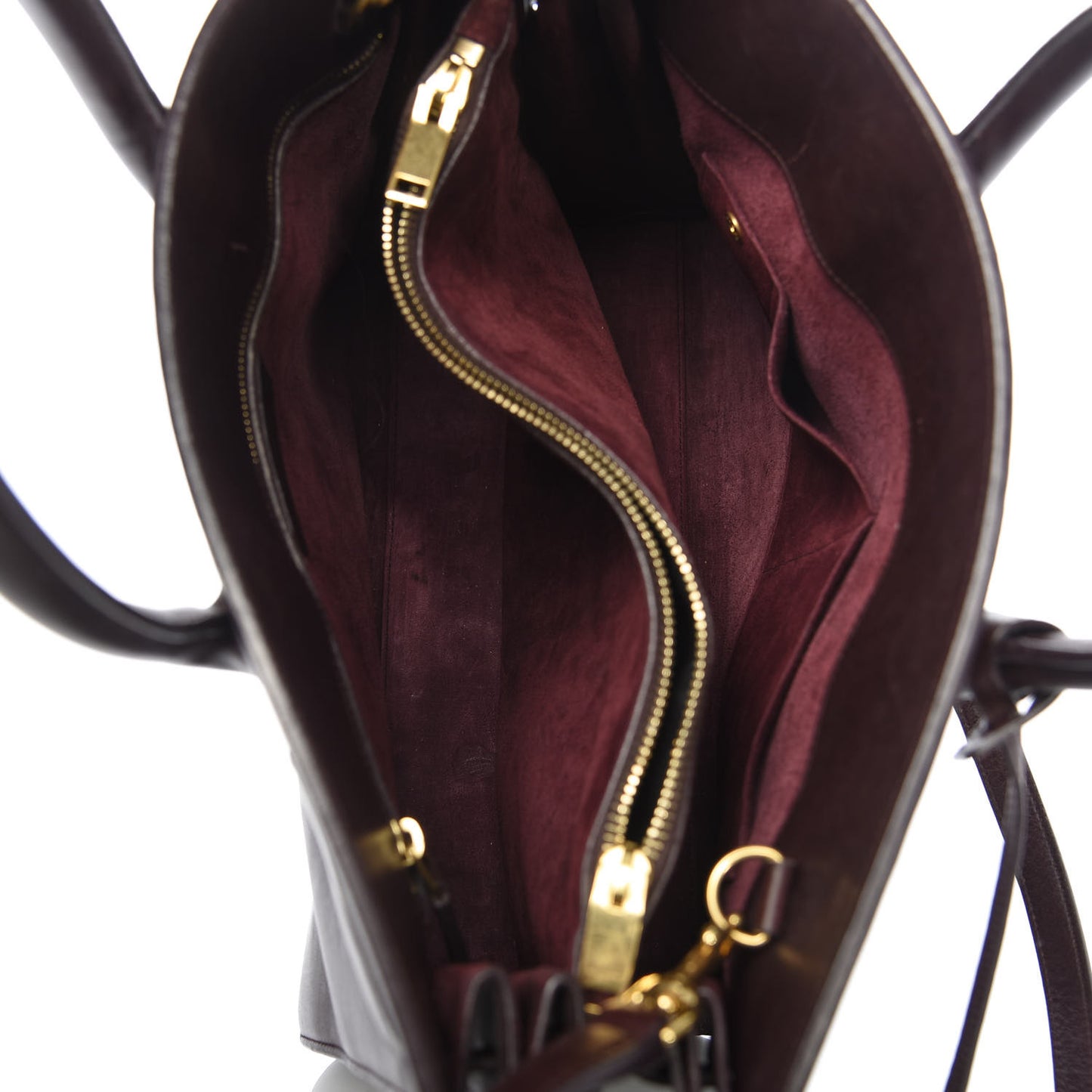 Calfskin Small Sac De Jour Bordeaux