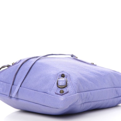 Balenciaga Agneau Classic Hardware Flat Crossbody Mauve 7 of 9