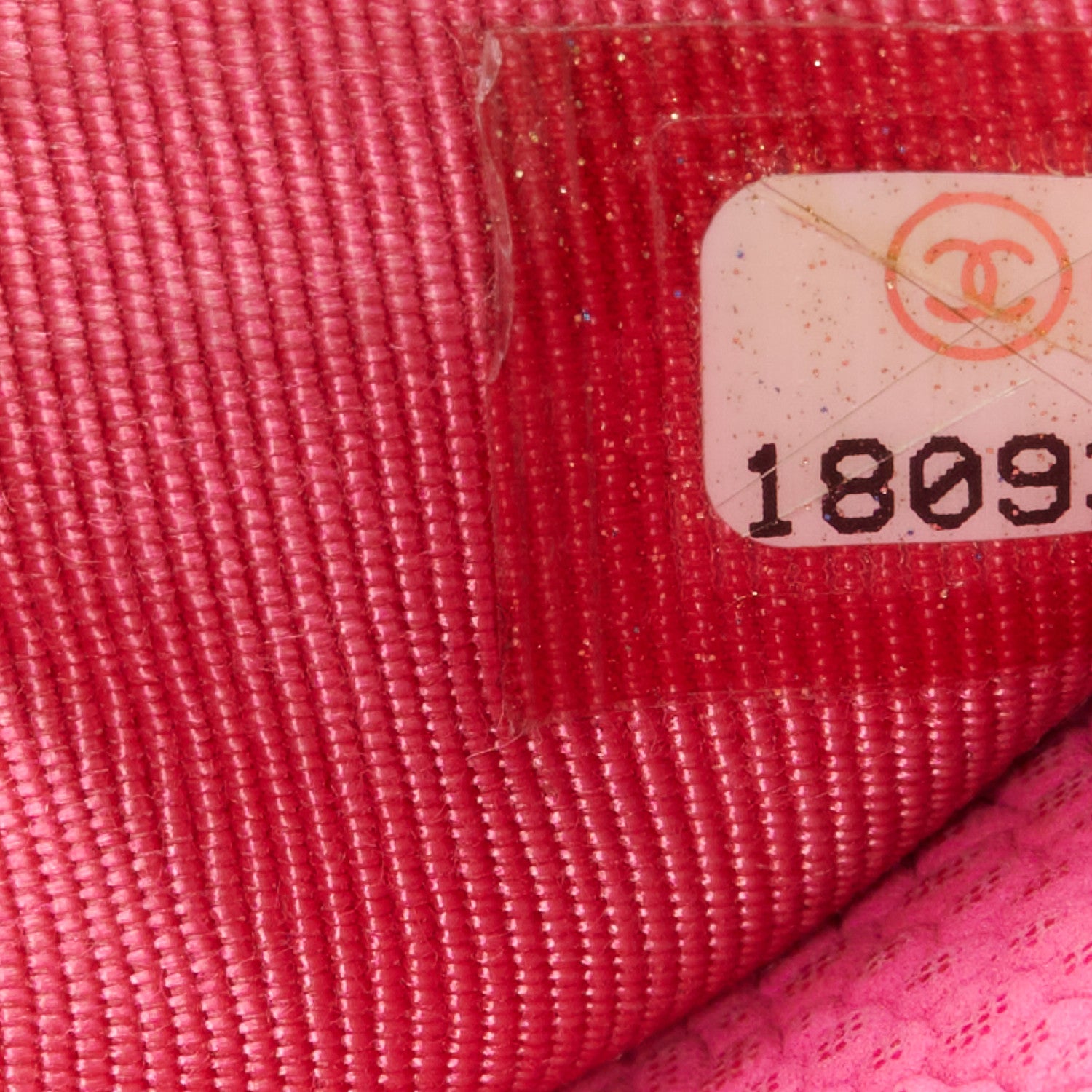 Chanel Iridescent Caviar Quilted Wallet on Chain WOC Pink 8 of 13