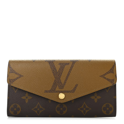 Louis Vuitton Reverse Monogram Giant Sarah Wallet 1 of 6