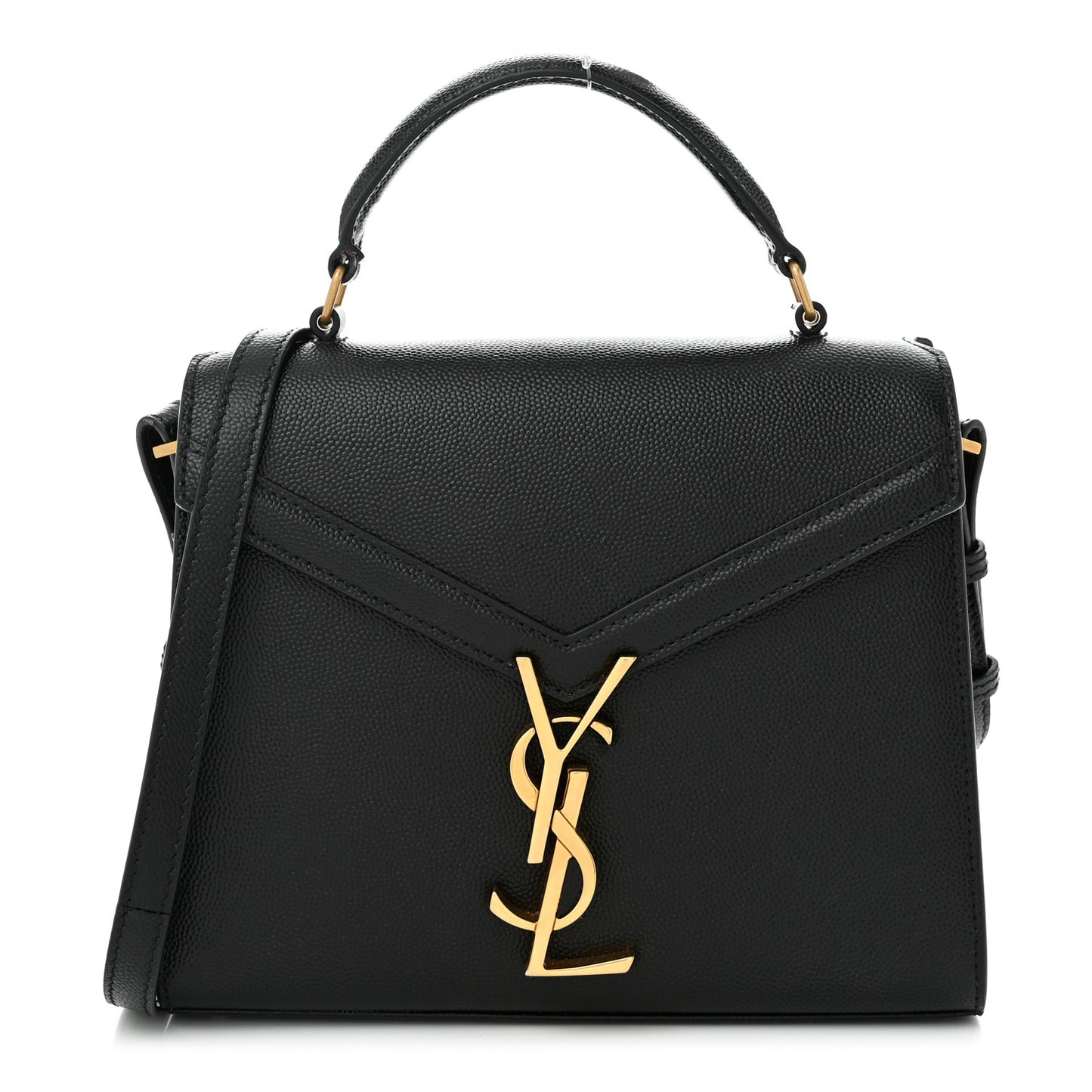 Grain de Poudre Mini Classic Monogram Cassandra Top Handle Black