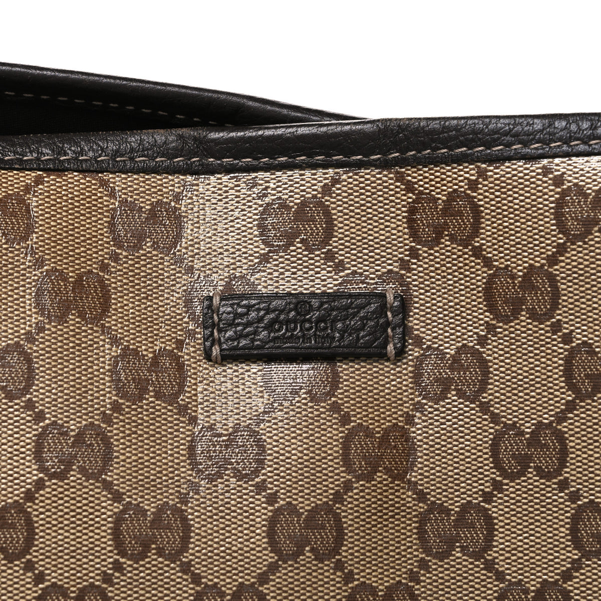 Gucci Crystal Monogram Medium Joy Tote Beige Ebony Testa di Moro 8 of 12