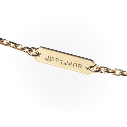 Van Cleef & Arpels 18K Yellow Gold Vintage Alhambra Pendant Necklace 6 of 8