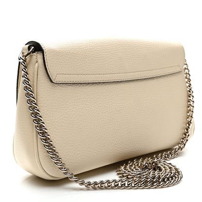 Gucci Cellarius Calfskin Medium Soho Flap Crossbody Ivoire 3 of 10
