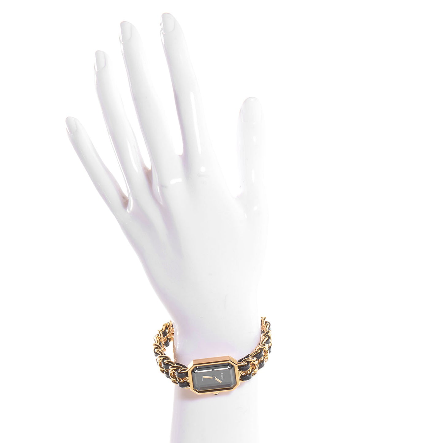 Stainless Steel Lambskin 20mm Chain Premiere Quartz Watch Gold M