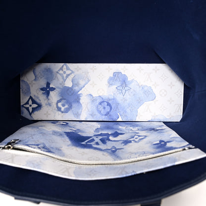 Louis Vuitton Monogram Watercolor New Tote GM Blue 4 of 5