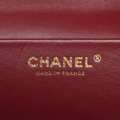 Chanel Grained Calfskin Small Souplissimo Maxi Flap Burgundy 6 of 10