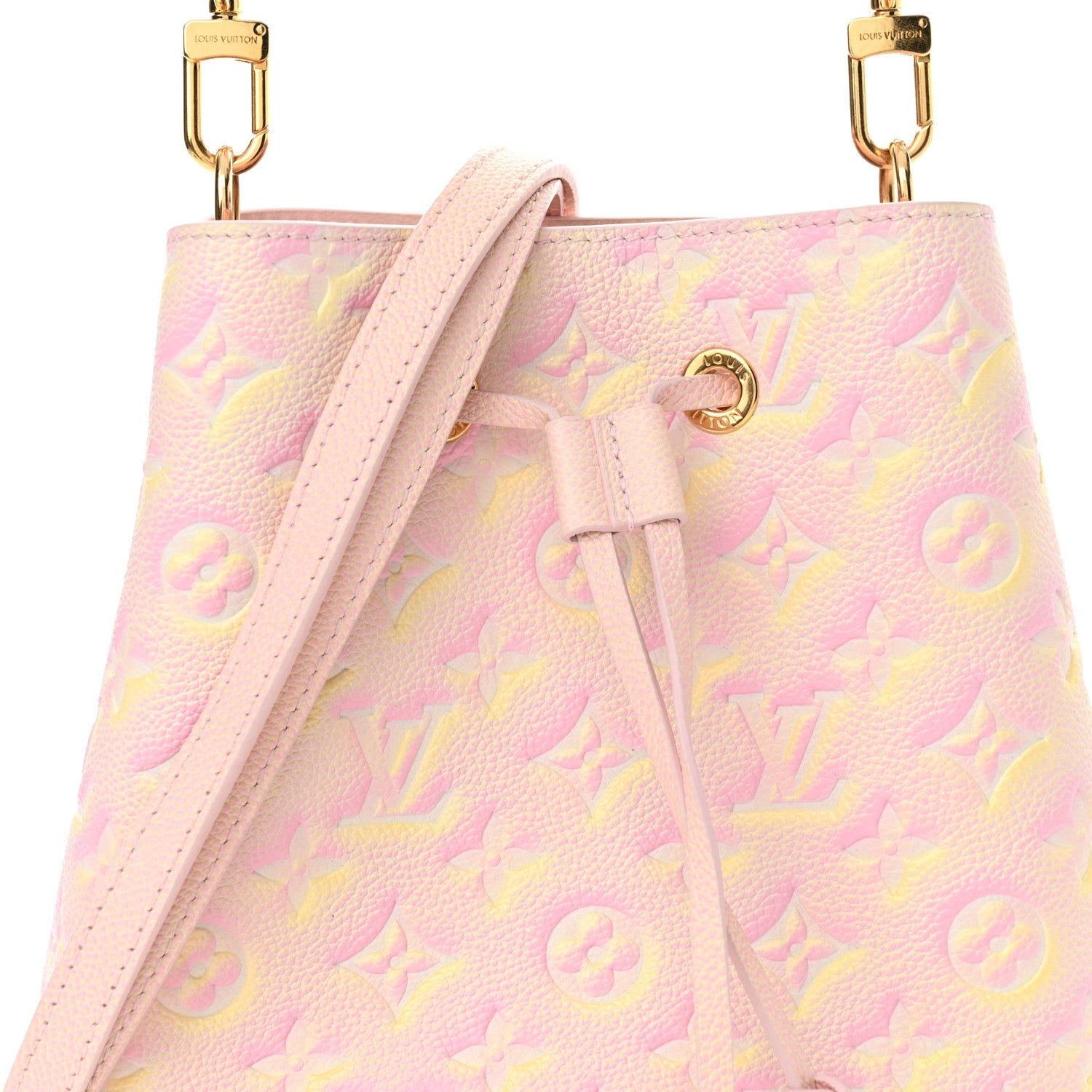Louis Vuitton Empreinte Monogram Summer Stardust Neonoe BB Pink 7 of 9