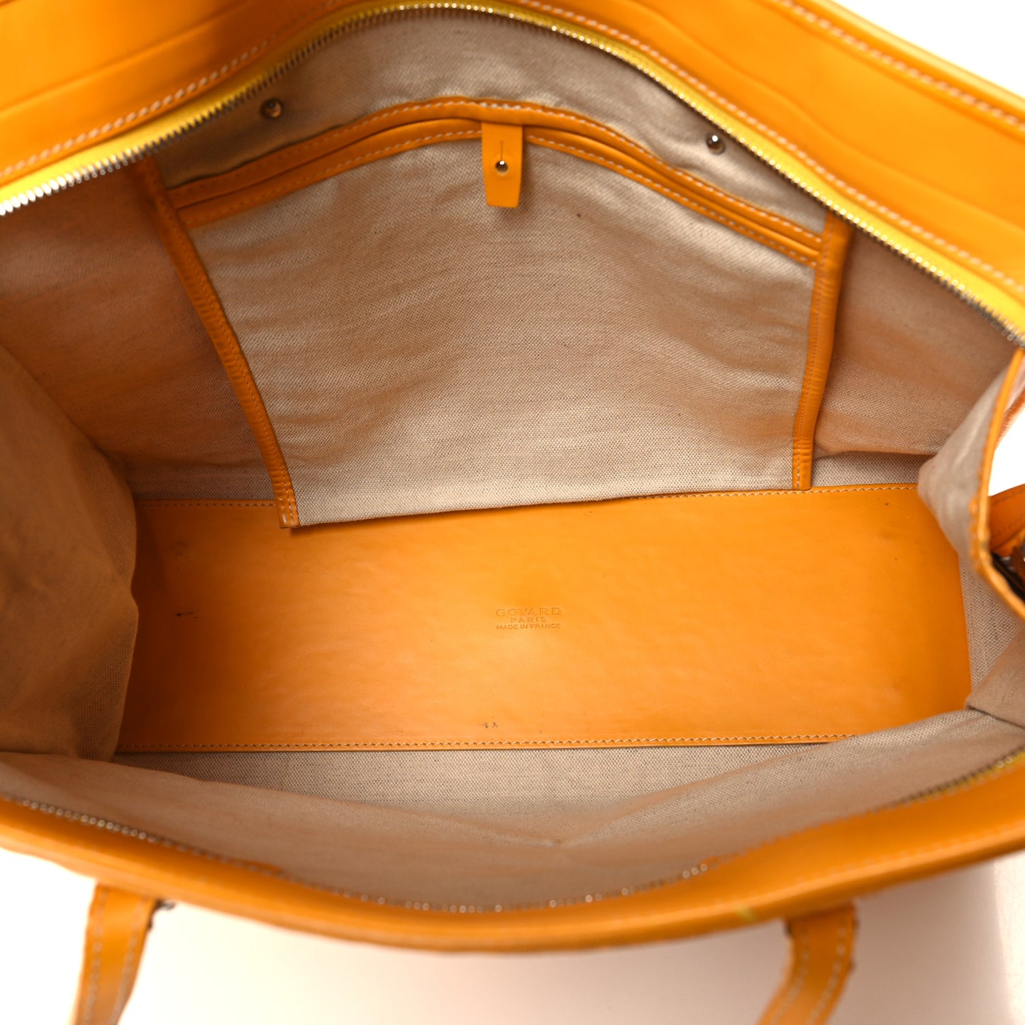 Goyardine Sac Hardy Pet Carrier PM Yellow