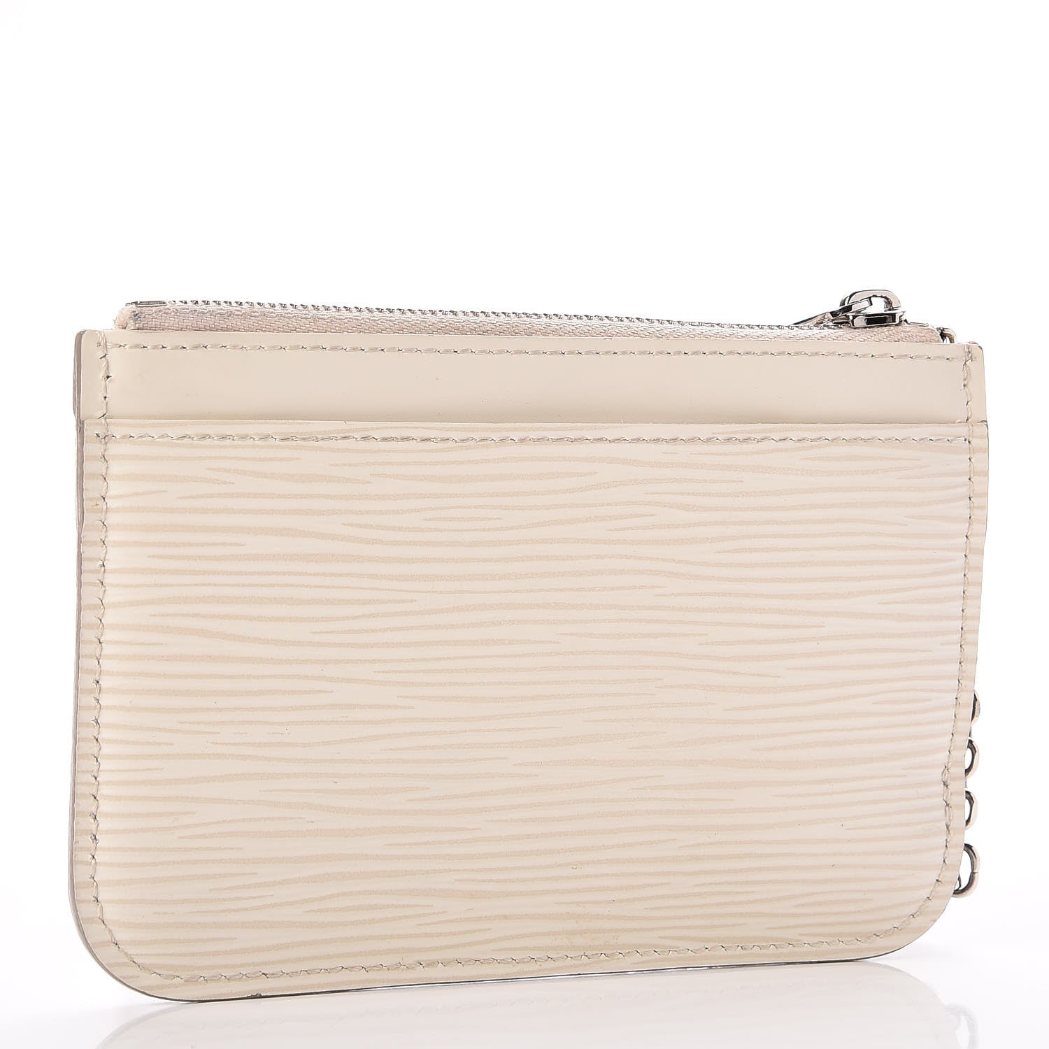 Louis Vuitton Epi Key Pouch Ivory 3 of 8