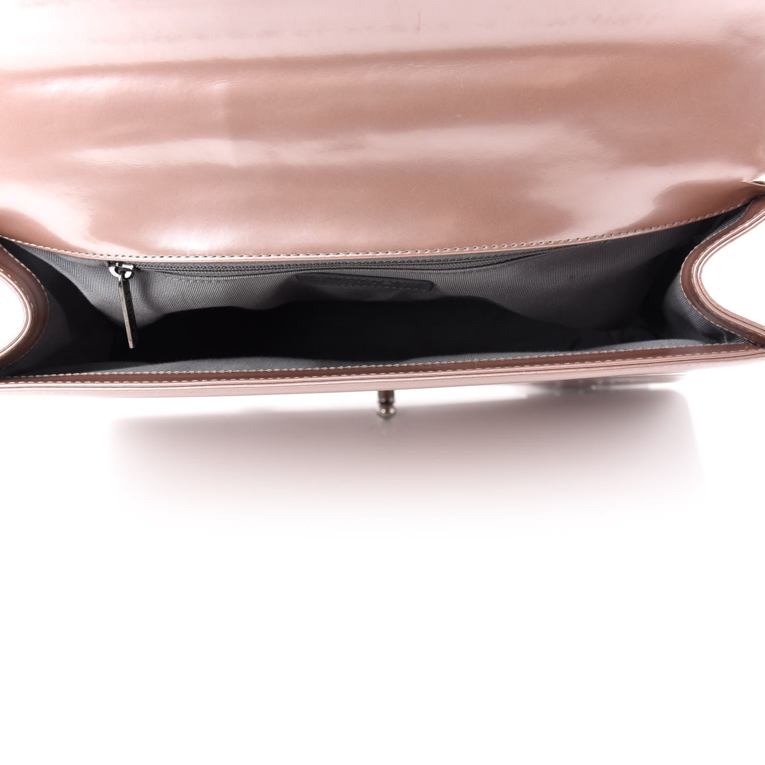 Chanel Iridescent Glazed Calfskin Large Boy Flap Light Pink 5 of 18