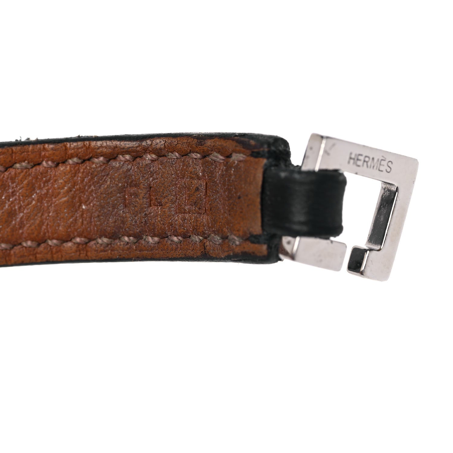 Hermes Swift Rivale Double Tour Bracelet Black 6 of 11