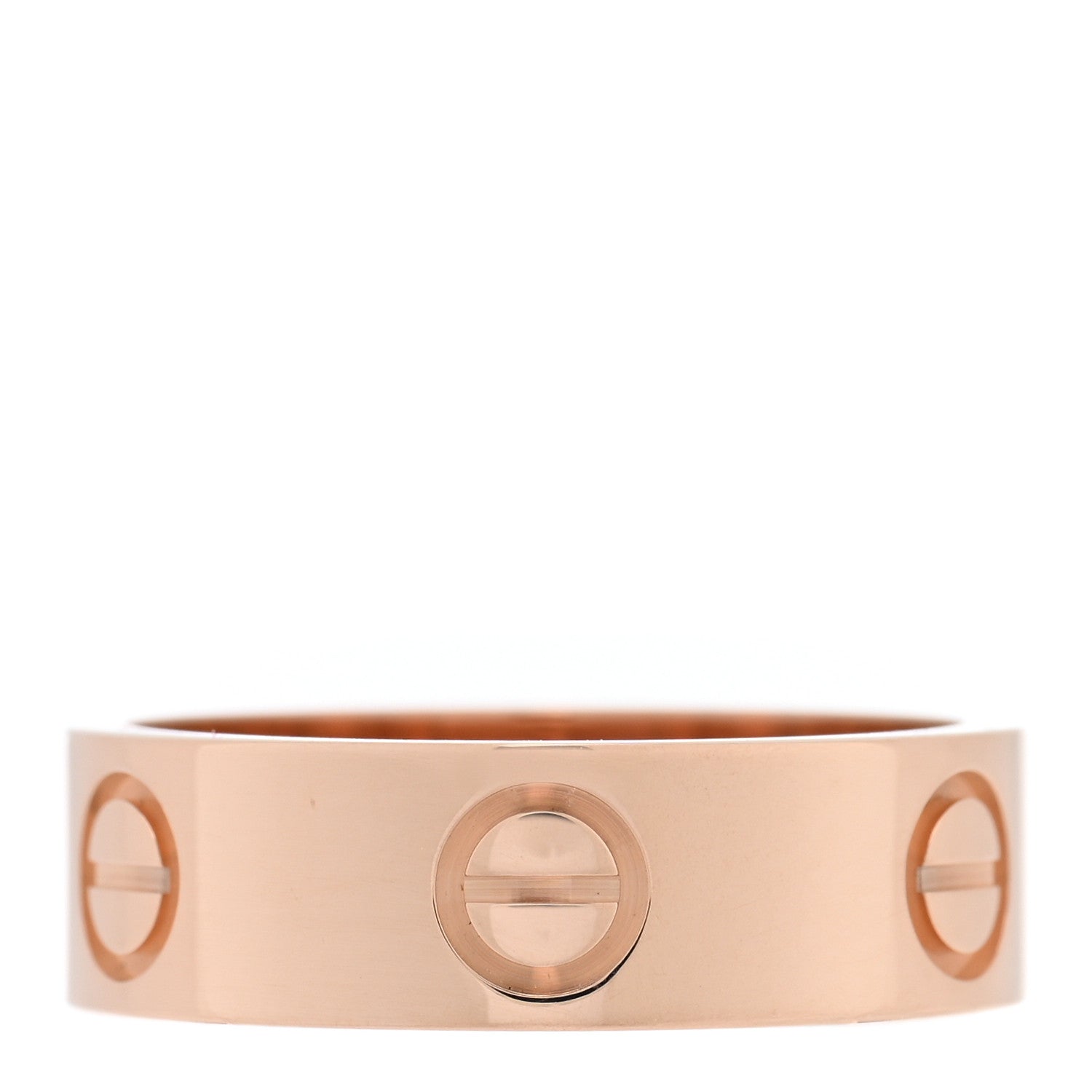 Cartier 18K Pink Gold 5.5mm LOVE Ring 50 5.5 1 of 5