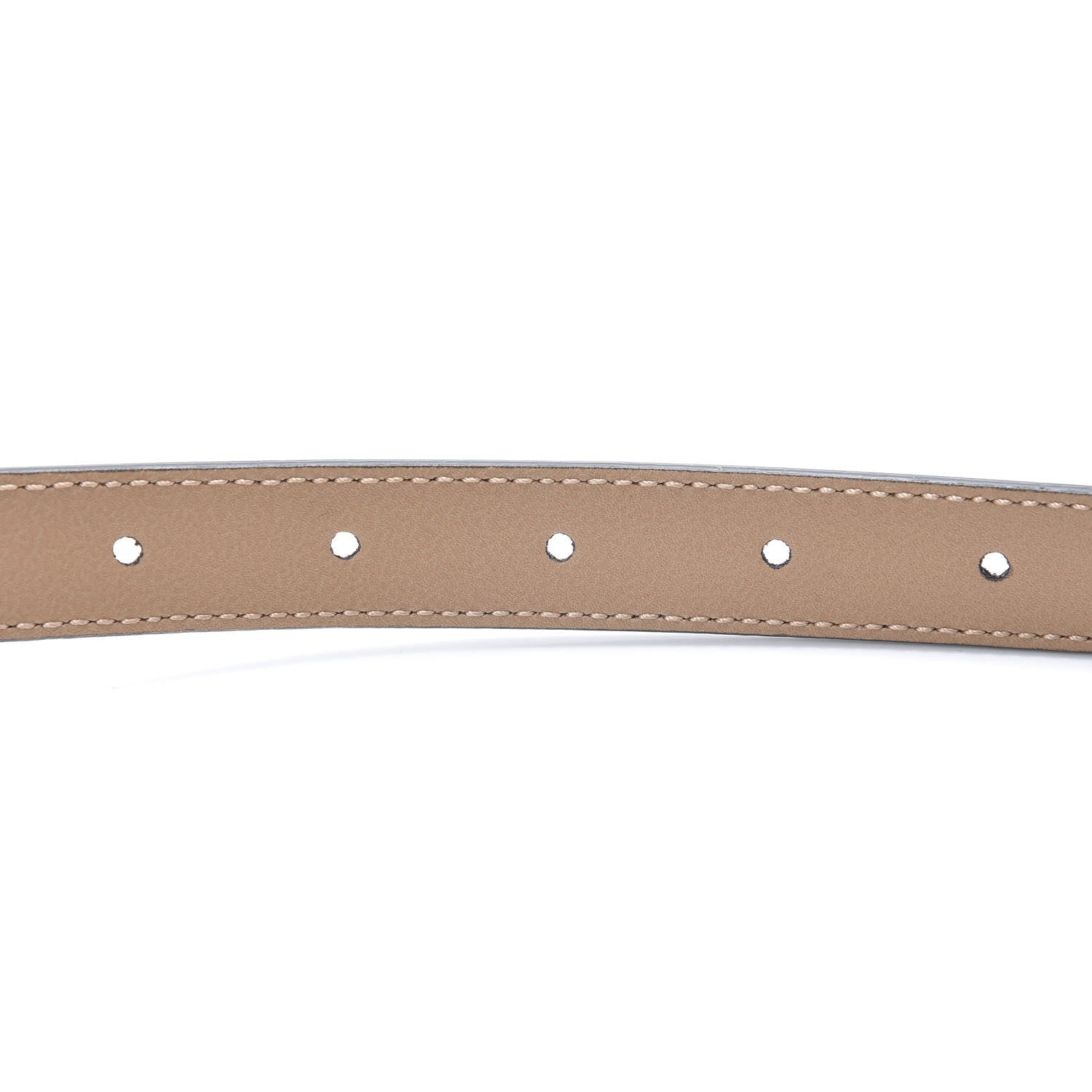 Gucci Calfskin Double G 20mm Belt 80 32 Porcelain Rose 4 of 5