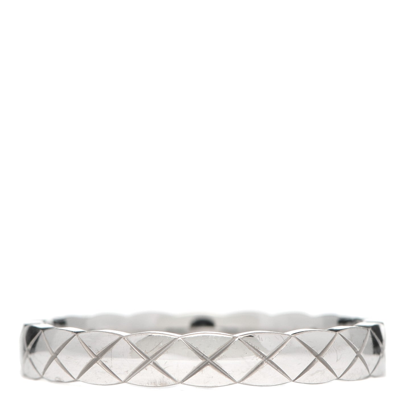 18K White Gold Mini Coco Crush Ring 59 8.75