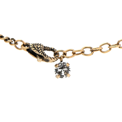 Gucci Pearl Marmont Necklace Aged Gold Cream 4 of 4