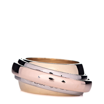 Cartier 18K Pink Yellow White Trinity Must Essence Ring 48 4.5 3 of 4
