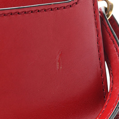 Jimmy Choo Calfskin Small Madeline Shoulder Bag Red 10 of 11