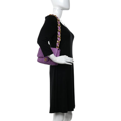 Chanel Lambskin Quilted Small CC Funky Town Flap Purple 2 of 11