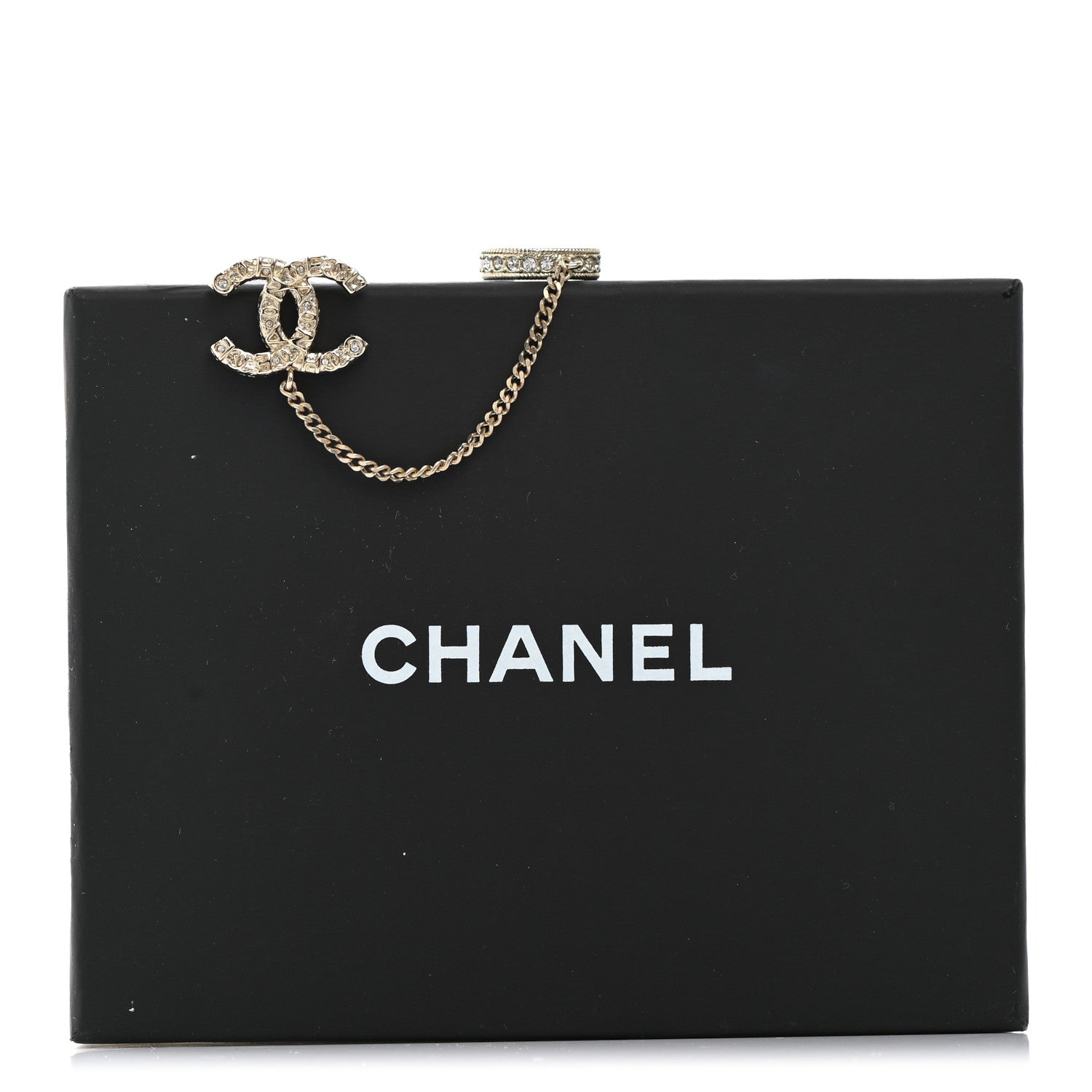 Chanel Crystal CC Cuff Single Earring Gold 10 of 10