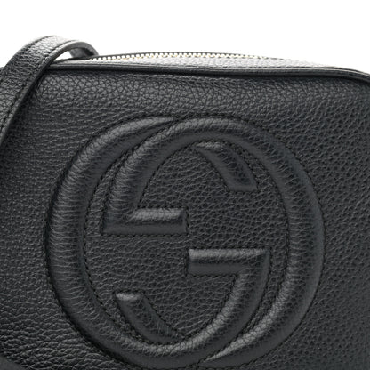 Gucci Pebbled Calfskin Small Soho Disco Bag Black 8 of 12