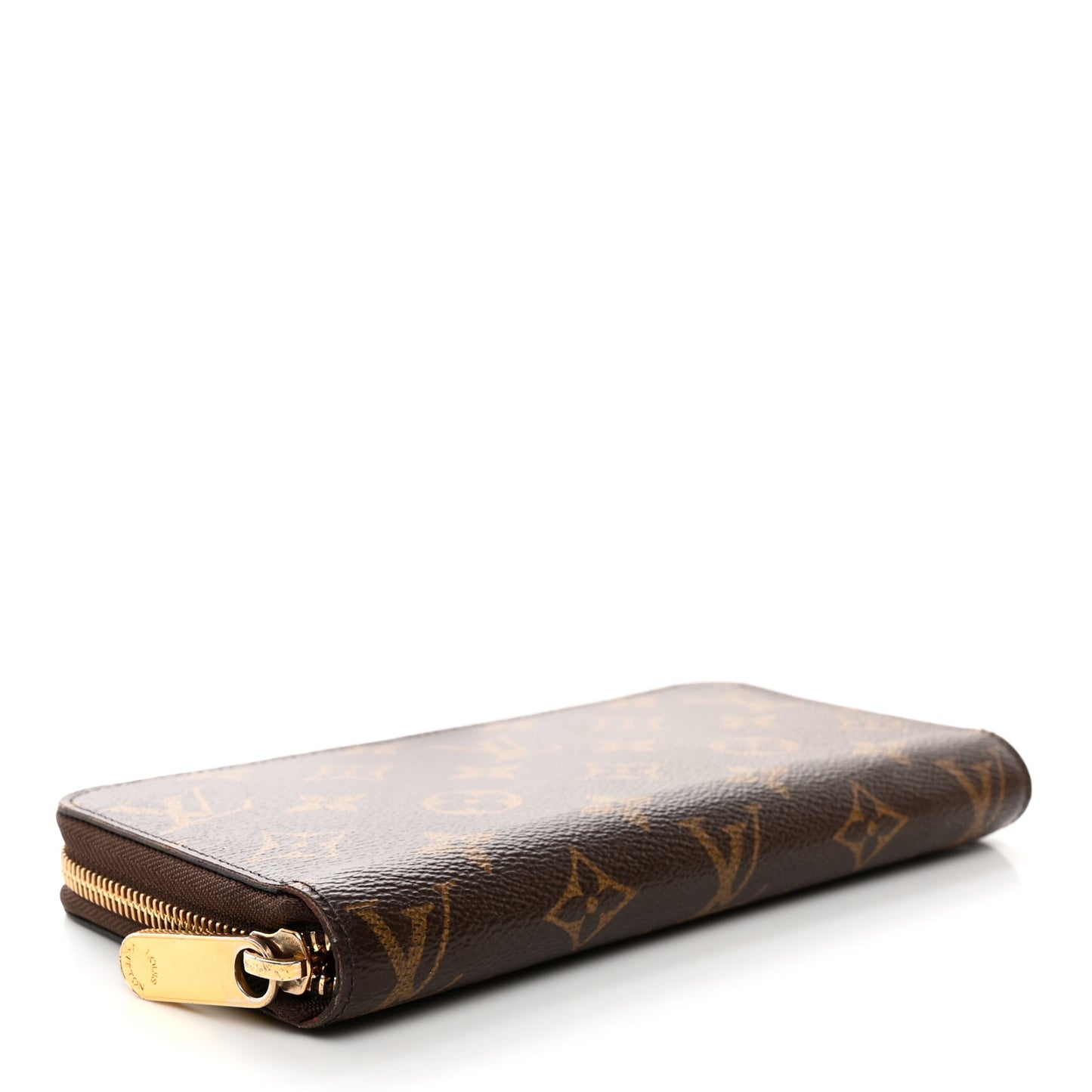 Monogram Zippy Wallet Coquelicot