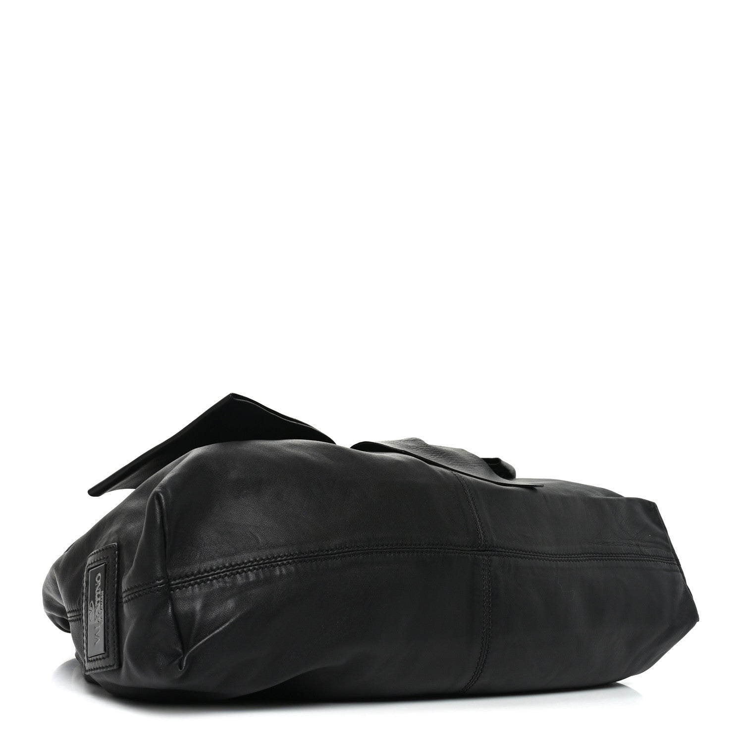 Valentino Garavani Nappa Premier Bow Hobo Black 4 of 9
