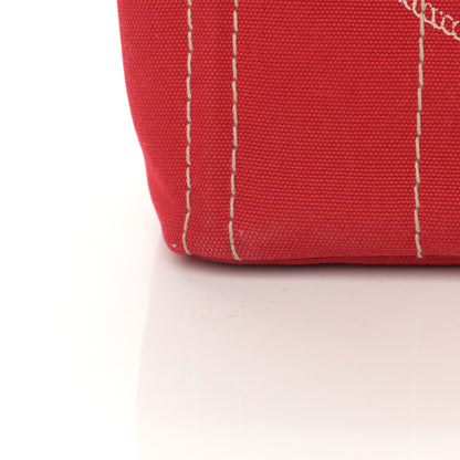 Prada Canapa Small Logo Tote Rosso 14 of 14