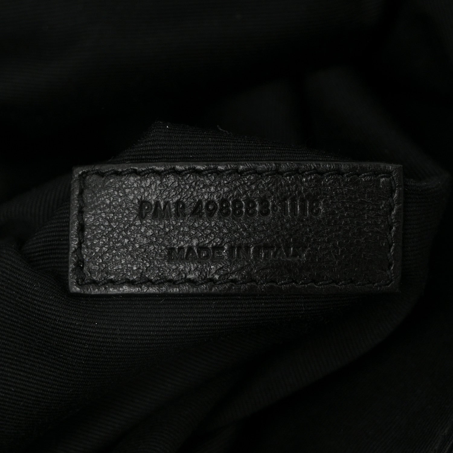 Saint Laurent Crinkled Calfskin Matelasse Monogram Large Niki Chain Satchel Storm 7 of 11