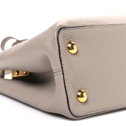Louis Vuitton Taurillon Capucines PM Galet 8 of 9
