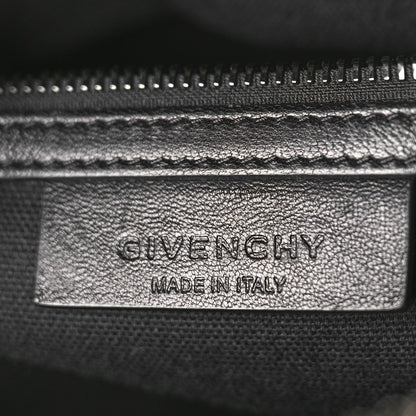 Givenchy Lambskin Logo Embossed Small Studded Antigona Black 6 of 10