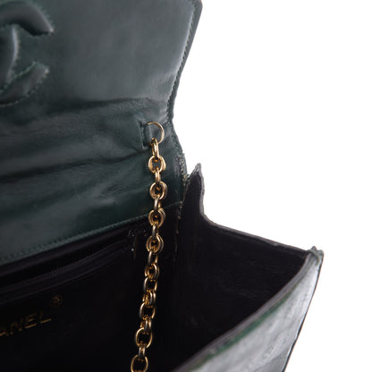 Chanel Alligator Tassel Envelope Flap Green 13 of 13