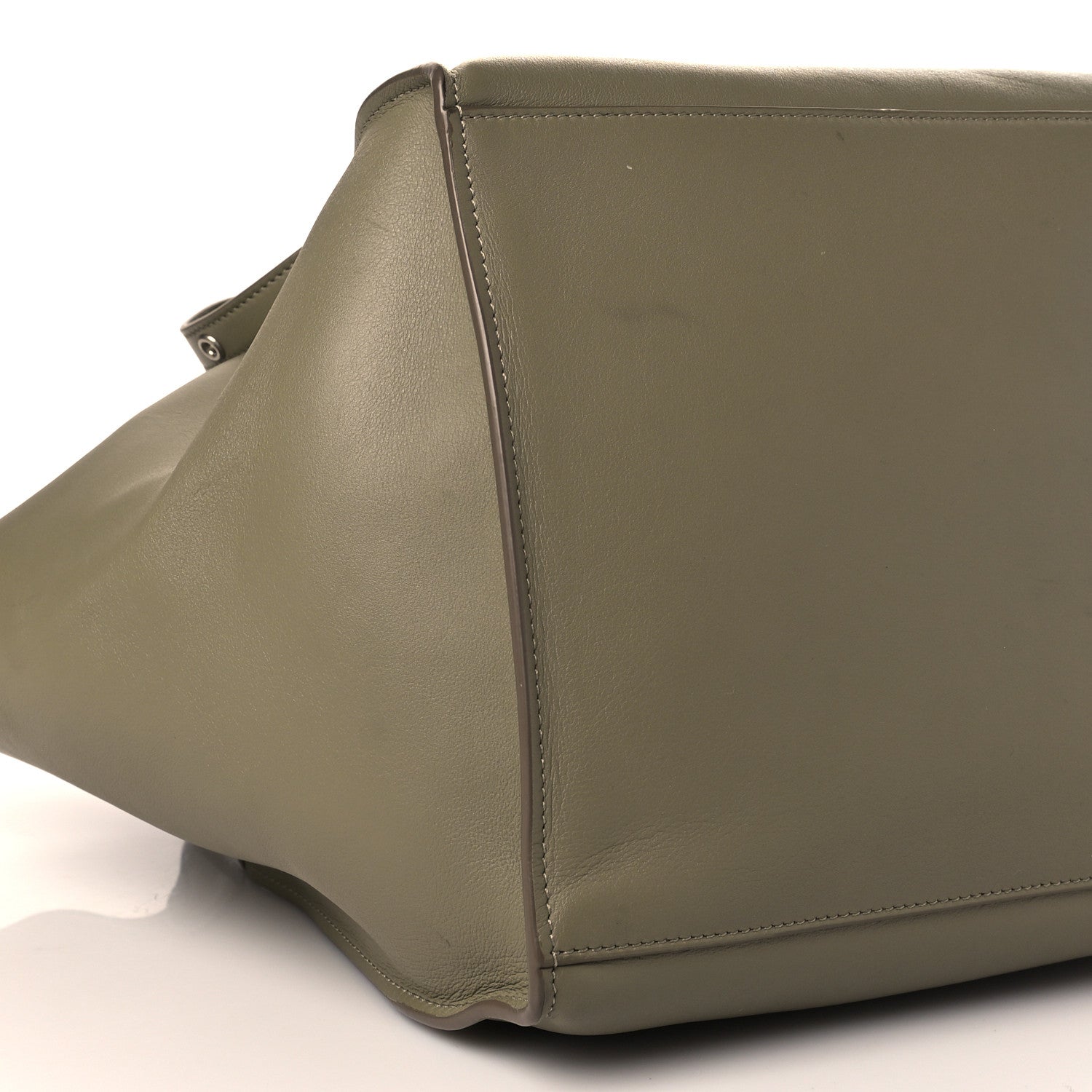 Celine Supple Grained Calfskin Small Big Bag Sage 8 of 11
