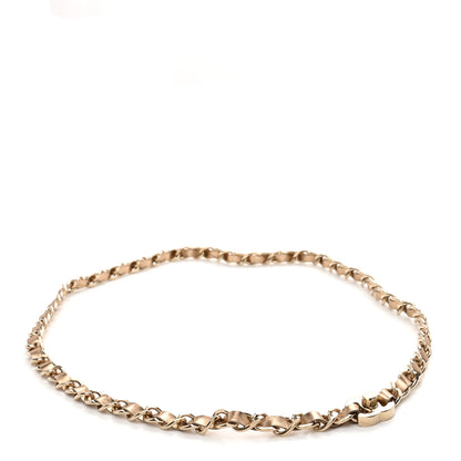 Chanel Metallic Lambskin CC Turnlock Chain Belt Gold 1 of 4