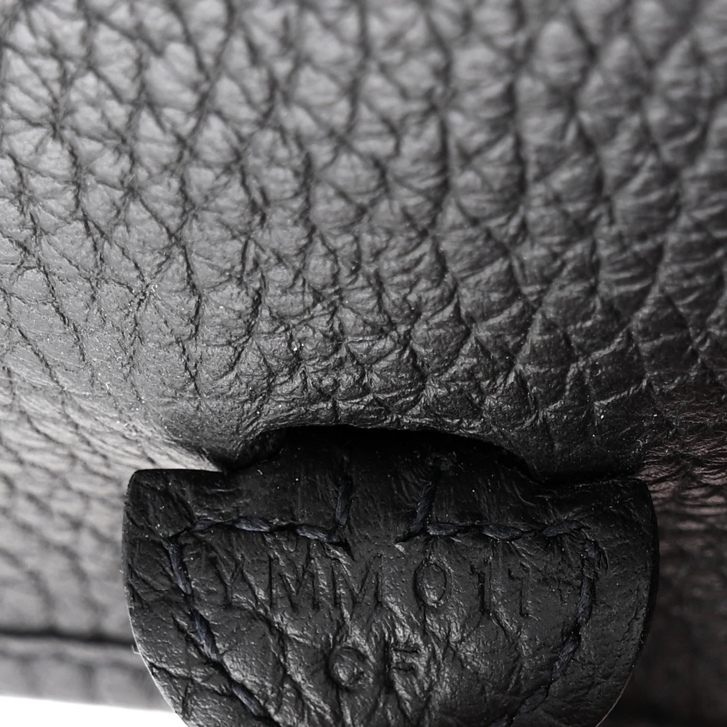 Hermes Taurillon Clemence Evelyne TPM Black 7 of 11