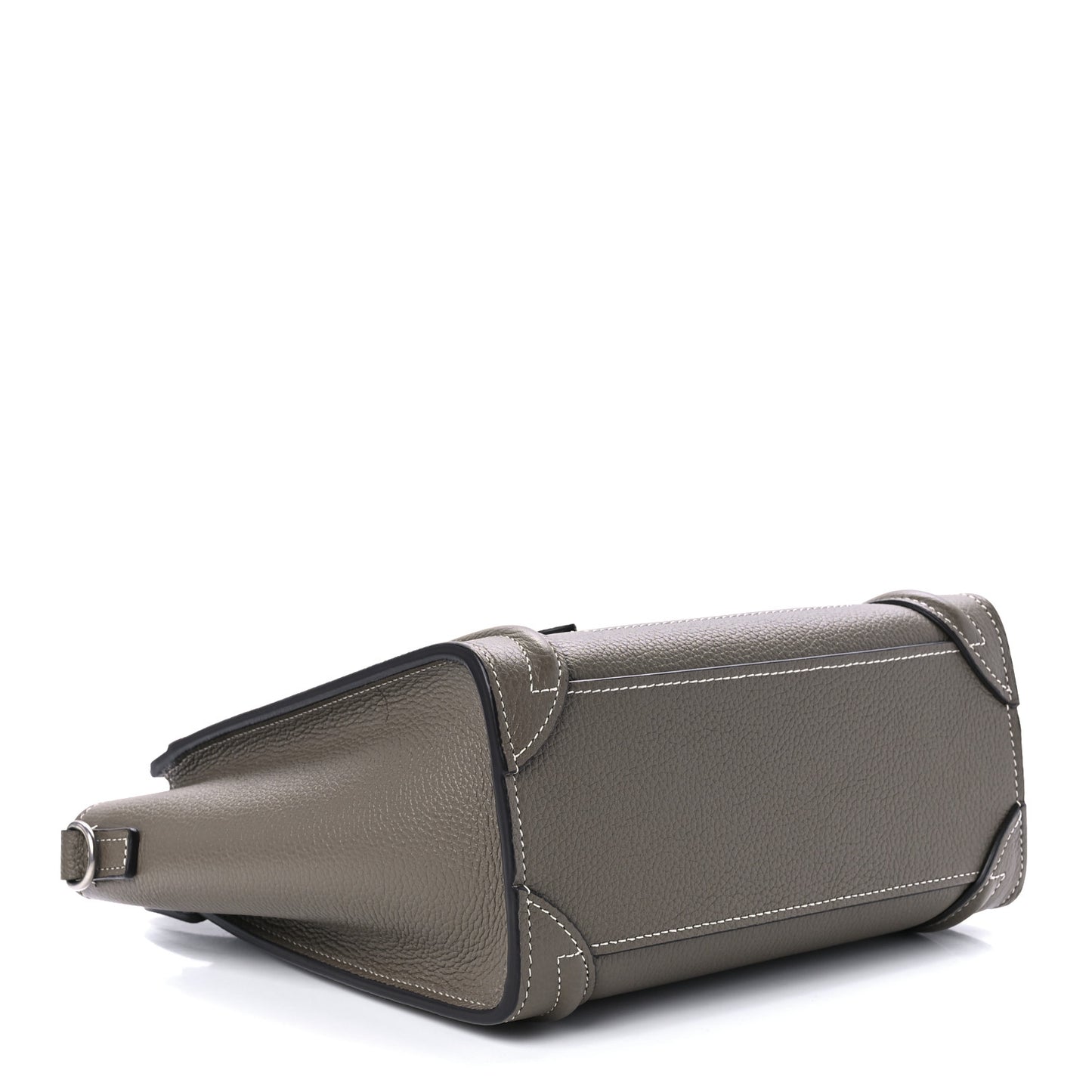 Drummed Calfskin Nano Luggage Souris