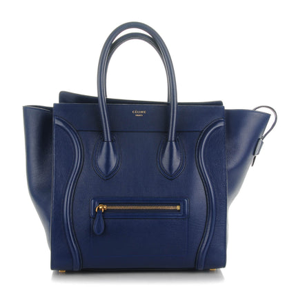 Celine Baby Calfskin Mini Luggage Ink 1 of 8