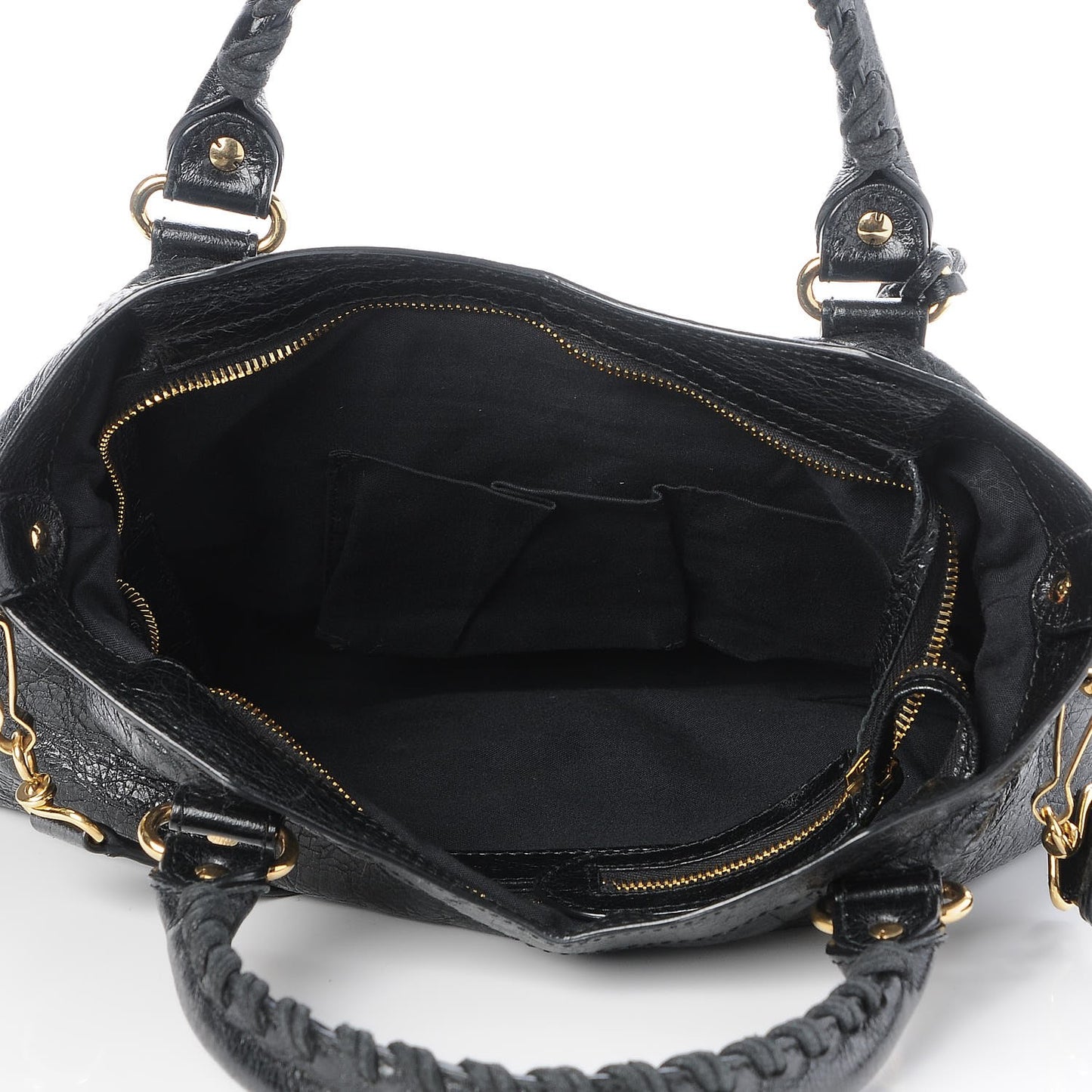 Agneau Giant 12 Gold Hardware Town Black