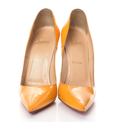 Christian Louboutin Patent So Kate 120 Pumps 38 Orange 2 of 17