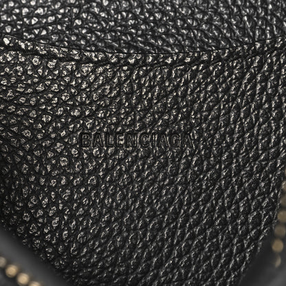 Balenciaga Grained Calfskin Neo Classic Gold Hardware Nano City Crossbody Black 6 of 10