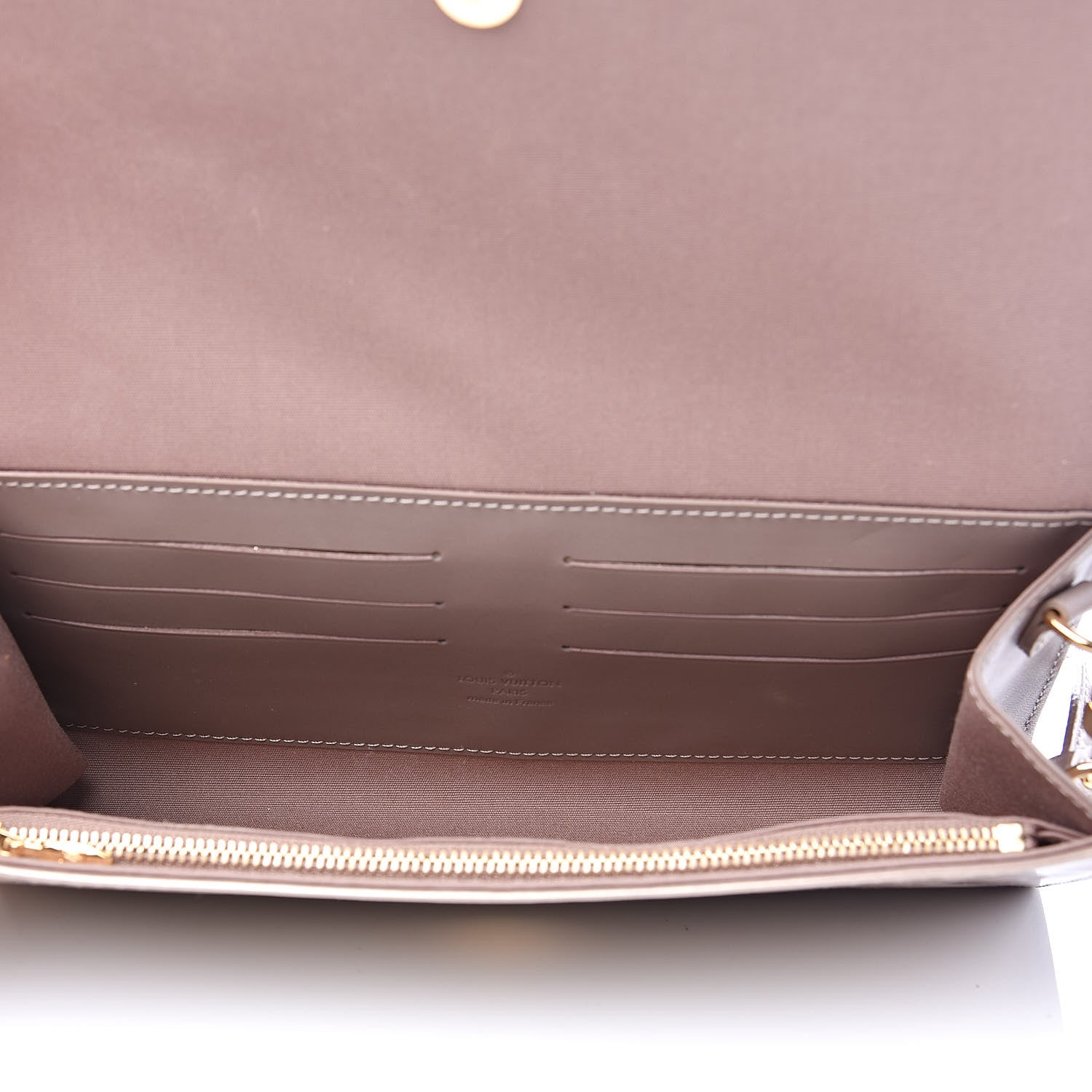 Louis Vuitton Vernis Rossmore MM Beige Poudre 6 of 10