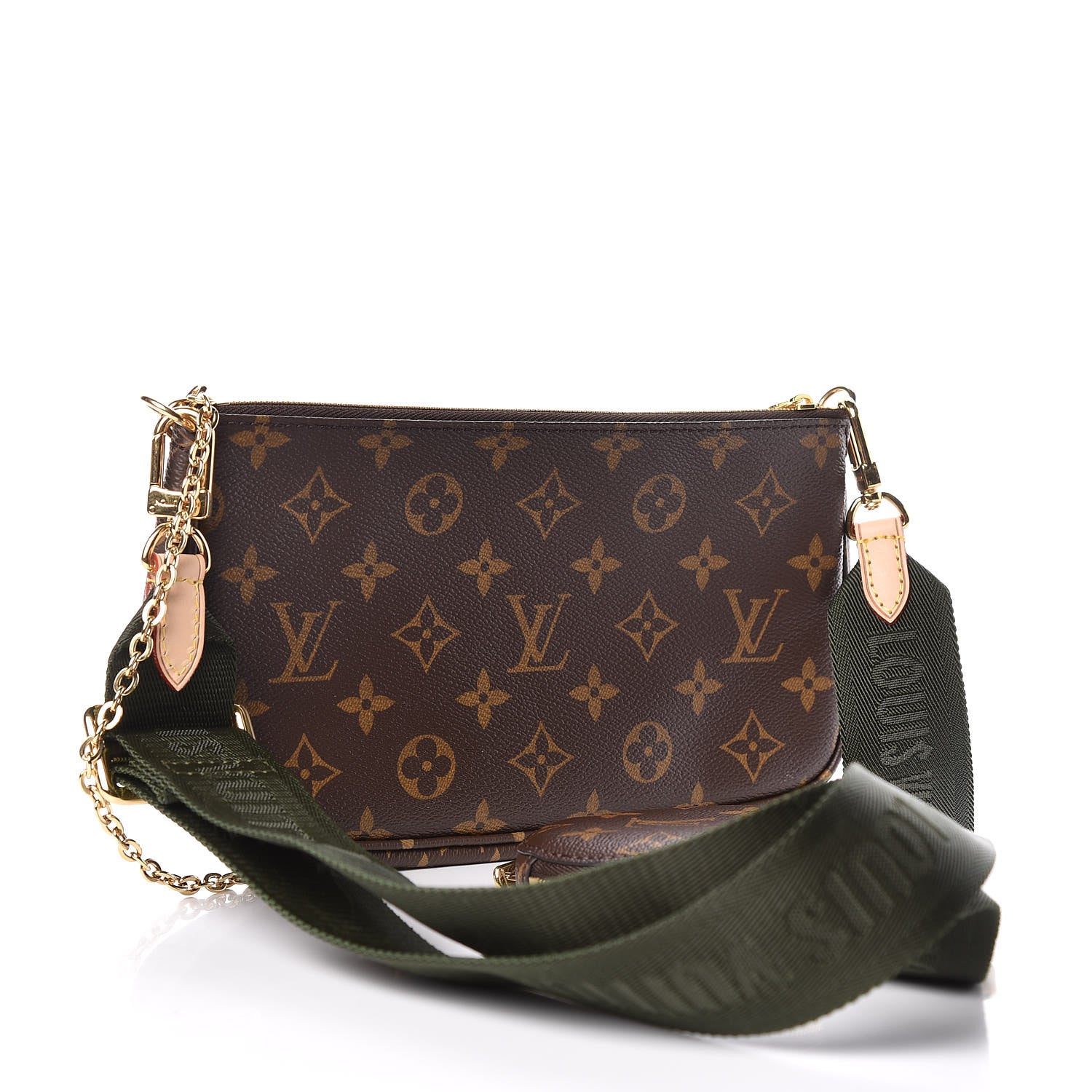 Louis Vuitton Monogram Multi Pochette Accessories Kaki 3 of 14