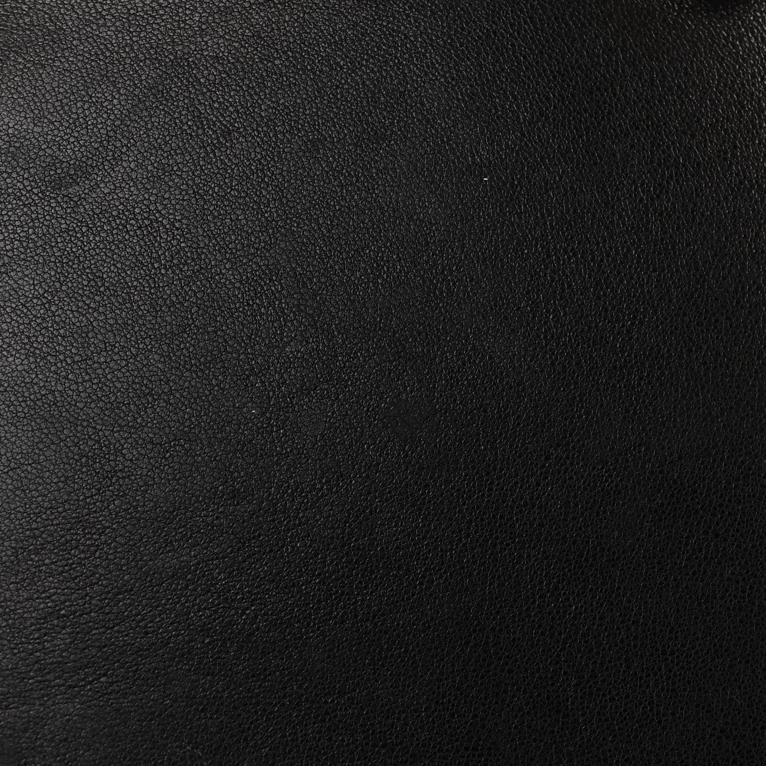 Saint Laurent Lambskin Mixed Matelasse Joan Bowling Bag Black 11 of 12